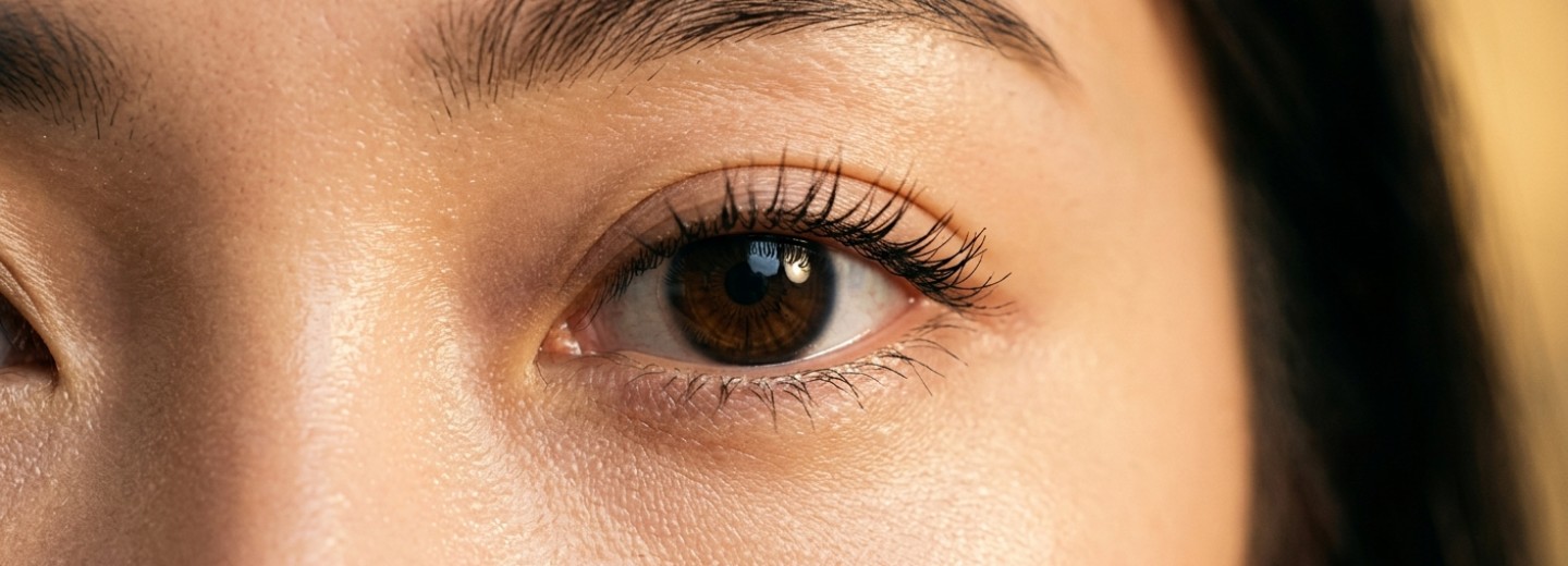 自然双眼皮手术效果特写